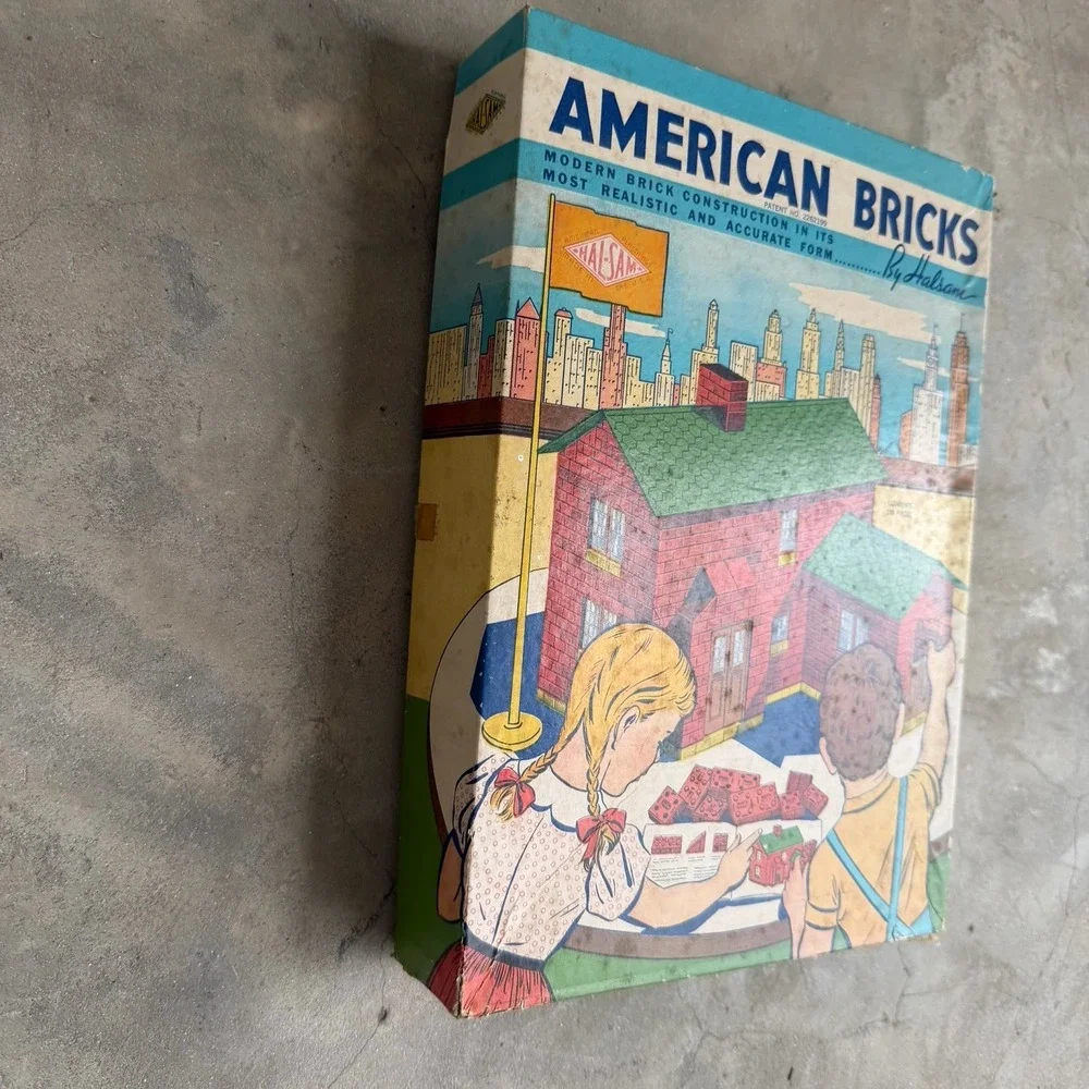 VINTAGE HALSAM AMERICAN BRICKS NO. 60/1 & 60/2 - Picture 2 of 15